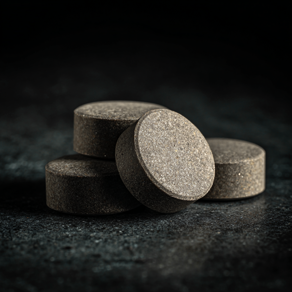 natural ingredients arrangement on neutral background